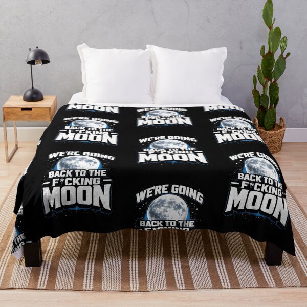 Item preview, We're Going Back to the Moon designed and sold by reallyrealnow.