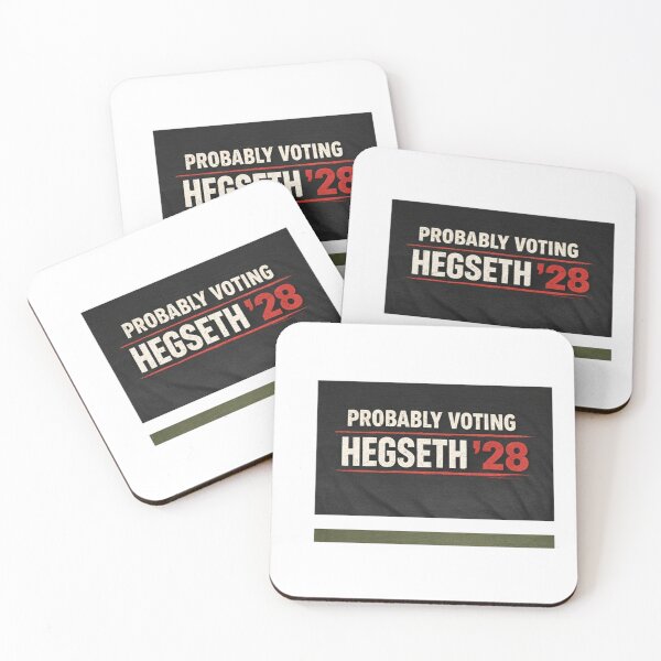 Item preview, Probably Voting Hegseth '28 designed and sold by LandofFree.