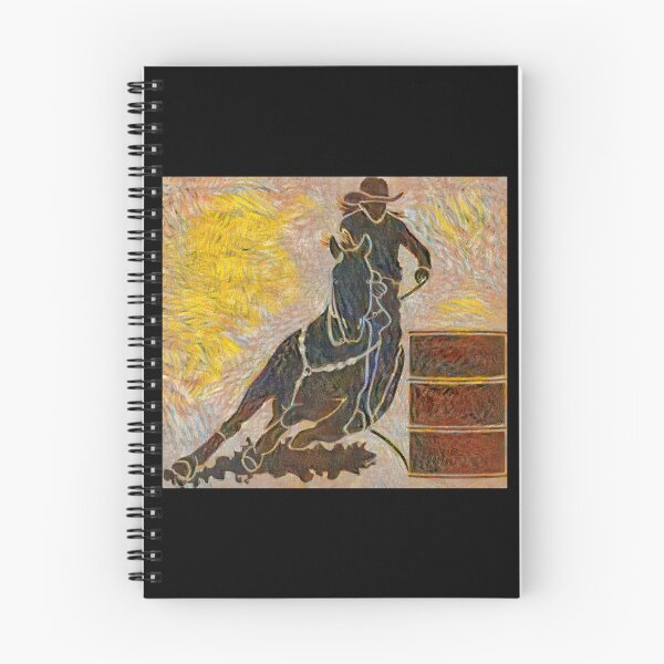 Item preview, Cowgirls Barrel Racing Portrait designed and sold by franktact.