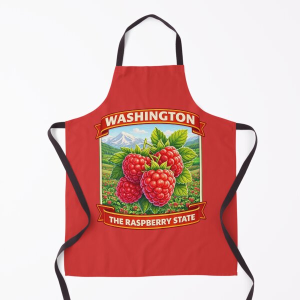 Item preview, Washington - The USA Raspberry State designed and sold by Myra365Art.