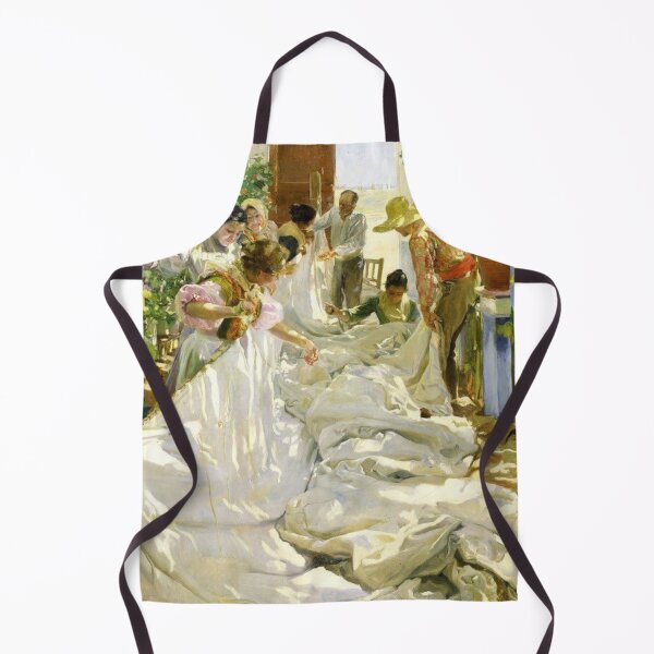 Item preview, Sewing the Sail, 1896 by Joaquin Sorolla designed and sold by DONTSPACEAWAY.