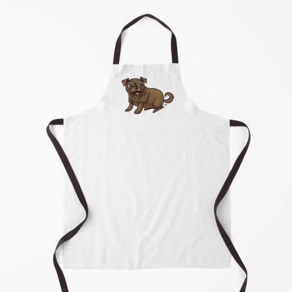 Item preview, Dog - Pug - Brown designed and sold by Jennifer Stolzer.