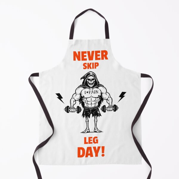Item preview, Never Skip Leg Day Grim Reaper Gym Shirt designed and sold by spencestees.
