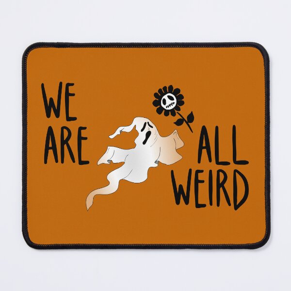 Item preview, funny ghost with spooky flower - we are all weird designed and sold by kobyakov.