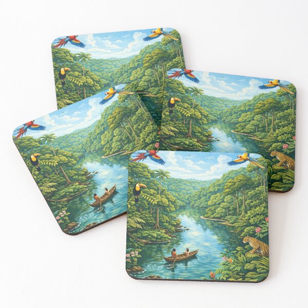 Item preview, Amazon Rainforest – Magical & Wild designed and sold by ElartedeNoel.