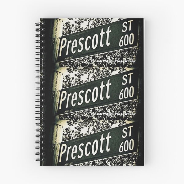 Item preview, Prescott Street, Pasadena, California by Mistah Wilson designed and sold by The Street Sign Store.
