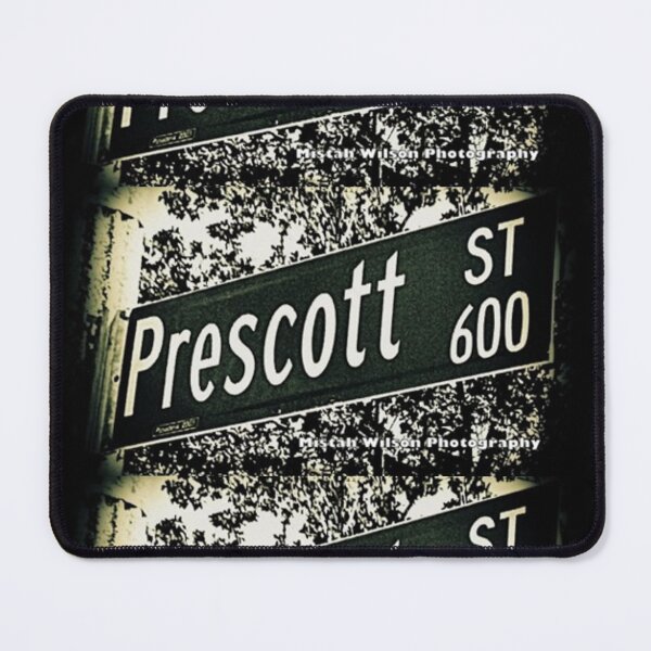 Item preview, Prescott Street, Pasadena, California by Mistah Wilson designed and sold by The Street Sign Store.