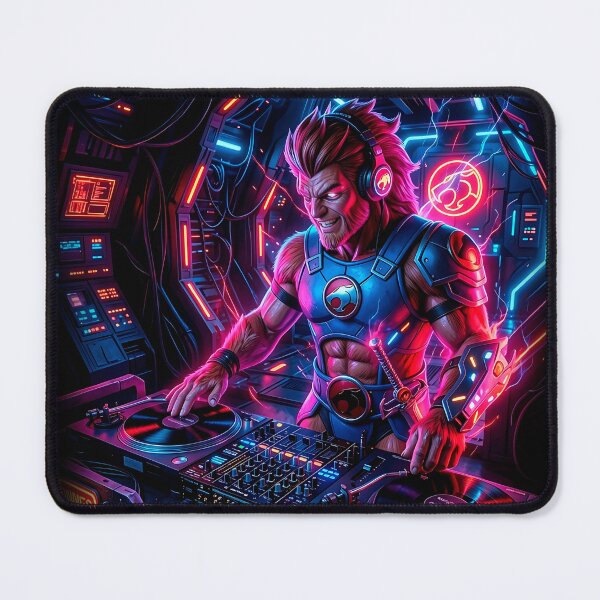Item preview, Lion-O DJ: Thundercats Retro Synthwave Beats designed and sold by keythxctrs.