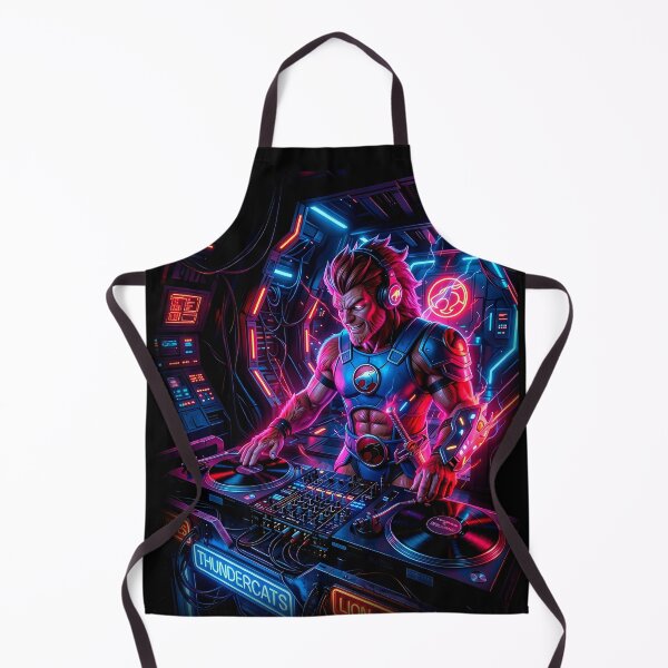 Item preview, Lion-O DJ: Thundercats Retro Synthwave Beats designed and sold by keythxctrs.