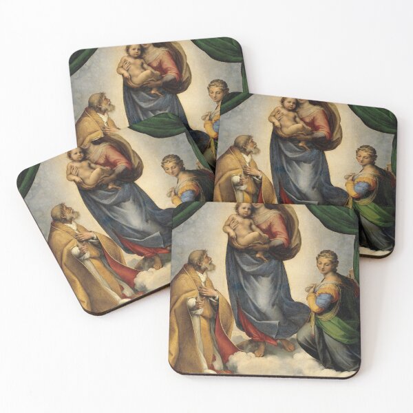 Item preview, The Sistine Madonna by Raphael designed and sold by DONTSPACEAWAY.