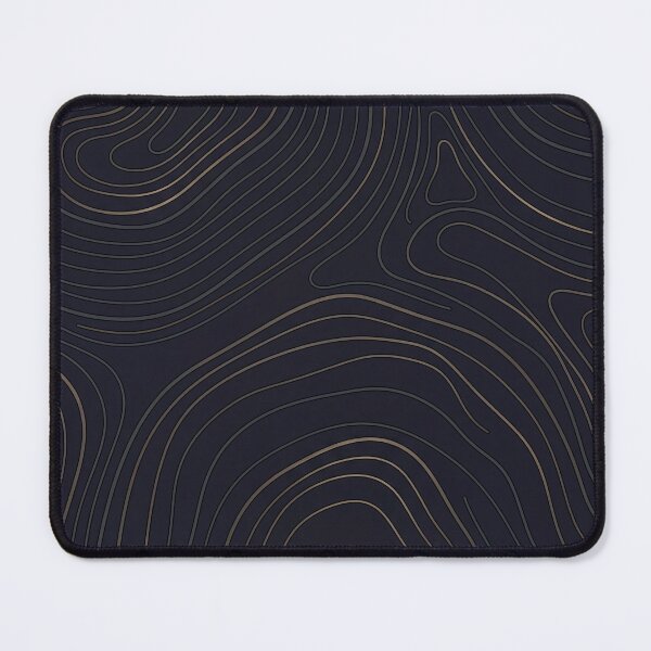 Item preview, Metallic Contour Map Pattern – Elegant Abstract Line Art designed and sold by Printpix.