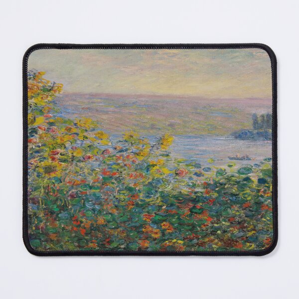 Item preview, Claude Monet - Flower Beds at Vétheuil designed and sold by DONTSPACEAWAY.