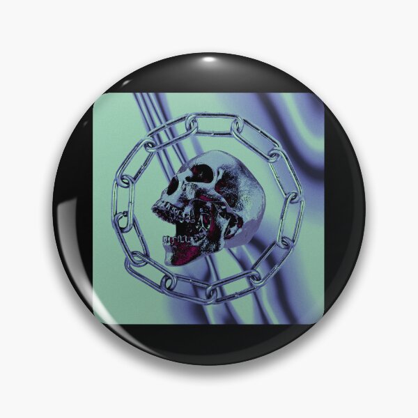 Item preview, Digital Collage - Chained Echo Skull designed and sold by R-A Designs.