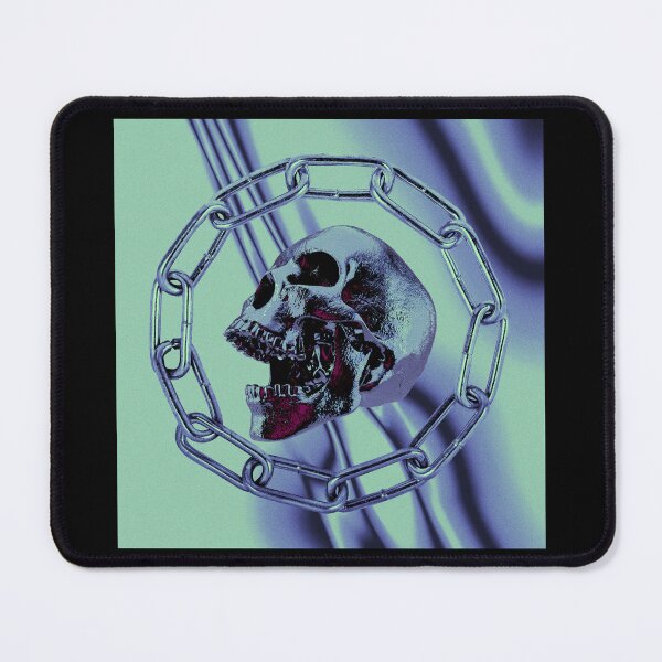 Item preview, Digital Collage - Chained Echo Skull designed and sold by R-A Designs.