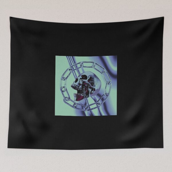 Item preview, Digital Collage - Chained Echo Skull designed and sold by R-A Designs.
