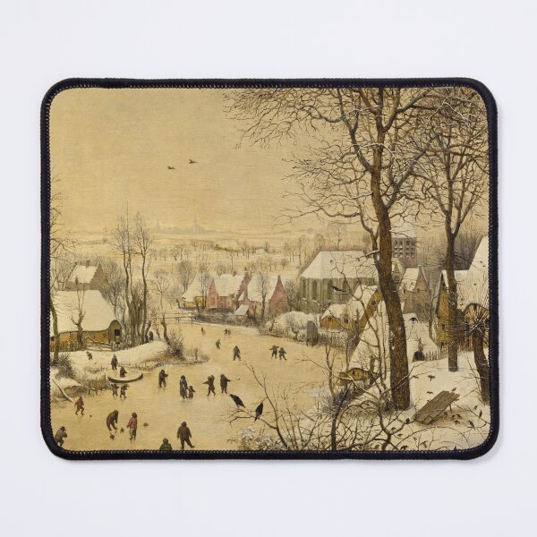 Item preview, Pieter Bruegel the Elder - Winter Landscape with a Bird Trap designed and sold by DONTSPACEAWAY.
