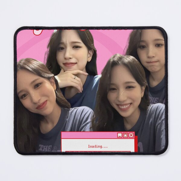 Item preview, Myoui Mina Retro Pink and Red (Large) designed and sold by yixingsters.