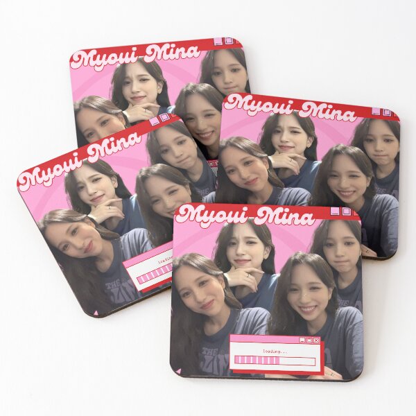 Item preview, Myoui Mina Retro Pink and Red (Large) designed and sold by yixingsters.