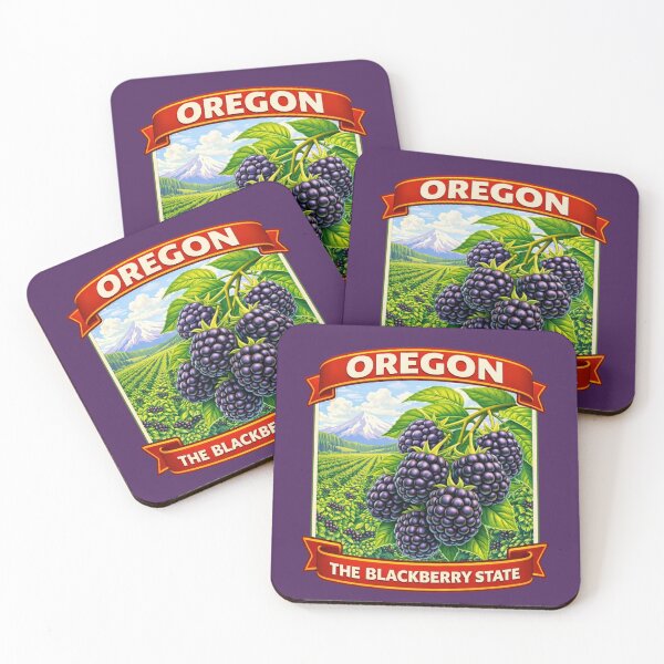 Item preview, Oregon - The USA Blackberry State designed and sold by Myra365Art.