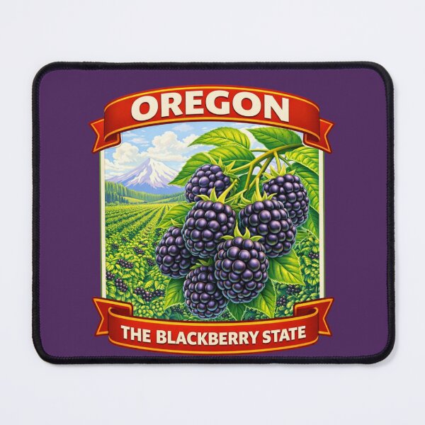 Item preview, Oregon - The USA Blackberry State designed and sold by Myra365Art.