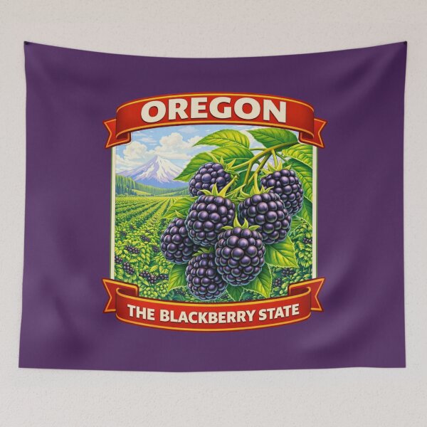Item preview, Oregon - The USA Blackberry State designed and sold by Myra365Art.