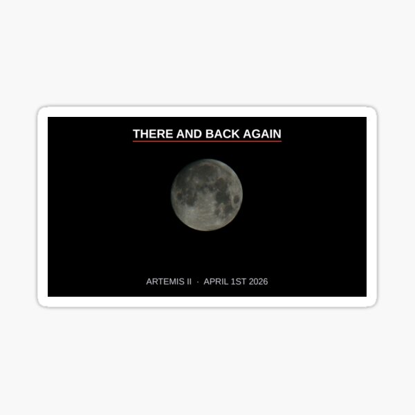 Artemis II Sticker