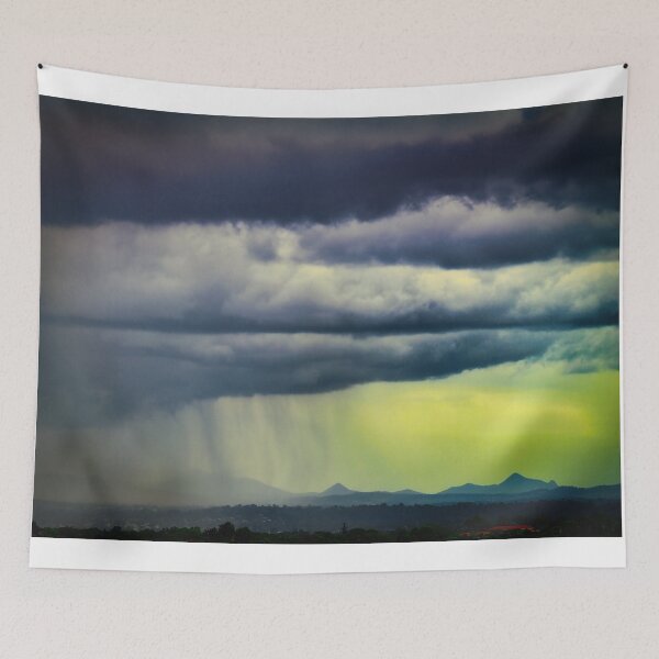 Item preview, Dramatic Storm Over Scenic Rim Mountains Queensland Australia designed and sold by pcole123.