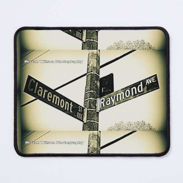 Item preview, Claremont Street & Raymond Avenue, Pasadena, California by Mistah Wilson designed and sold by The Street Sign Store.