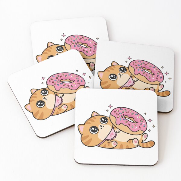 Item preview, Kawaii Munchkin Cat Sugar Crash designed and sold by Inna Myrien.