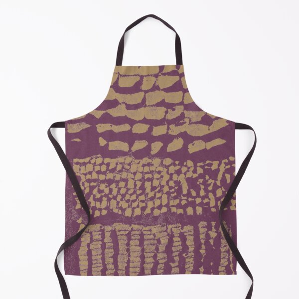 Item preview, Three Grains Textured Monoprint - Beet + Fawn designed and sold by Irene Estelle.