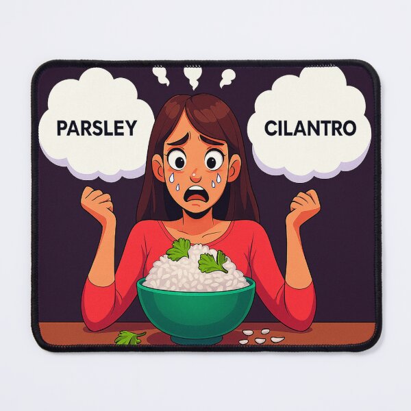 Item preview, Parsley or Cilantro? designed and sold by PurrfectWhisper.