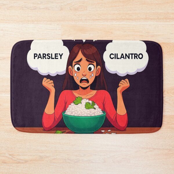 Item preview, Parsley or Cilantro? designed and sold by PurrfectWhisper.