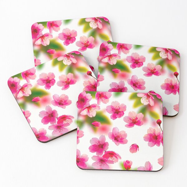 Item preview, Falling Pink Sakura Cherry Blossom Flowers  designed and sold by MaisonMaroMara.