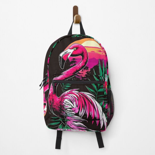 Item preview, A flamingo in a sunset tropical vacation designed and sold by Creative Visualize.