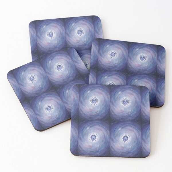 Item preview, galaxy pastel sun face designed and sold by kmsdesigns-.