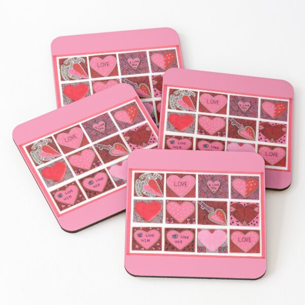 Item preview, 12 Hearts designed and sold by wackieqwerkie.