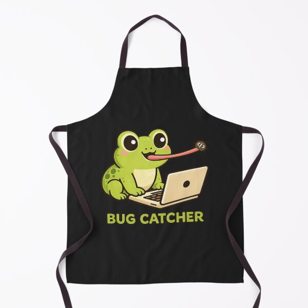 Artikelvorschau, Bug Catcher – Coding Frog entworfen und verkauft von DreamMachine69.