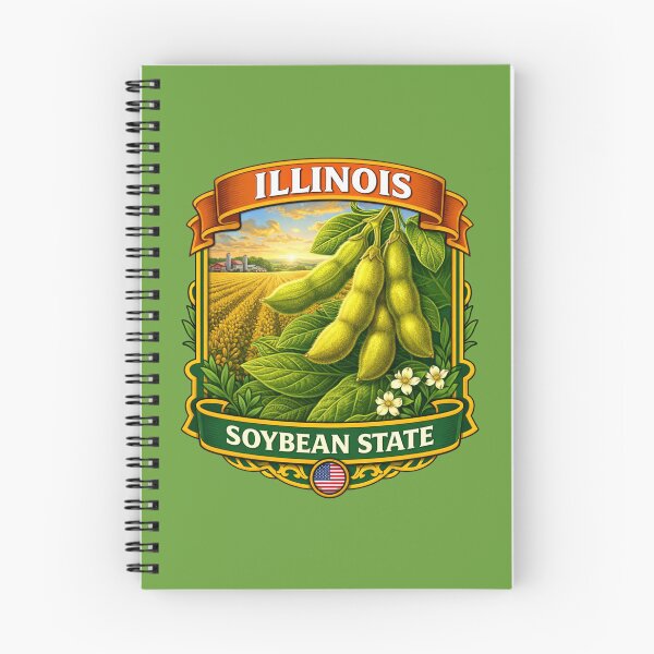 Item preview, Illinois - The USA Soybean State designed and sold by Myra365Art.