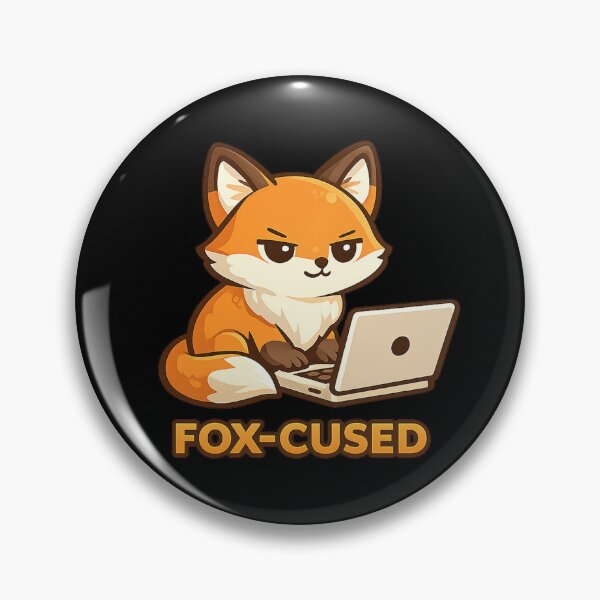 Item preview, Fox-cused — Deep Work Mode designed and sold by DreamMachine69.