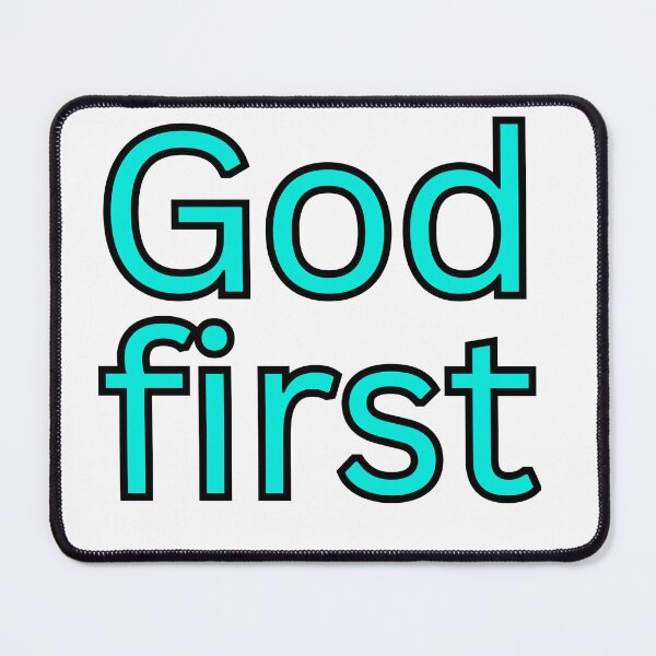 Item preview, God first-religious saying designed and sold by HustlersShop77.