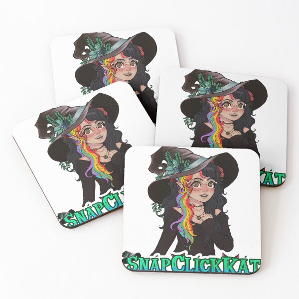 Item preview, SnapClickKat Logo with witch hat designed and sold by snapclickkat.