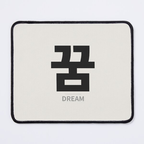 Item preview, Korean Hangul Typographic Design - Dream designed and sold by Simplehangul.