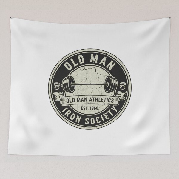 Item preview, Old Man Iron Society designed and sold by Old Man Athletics.