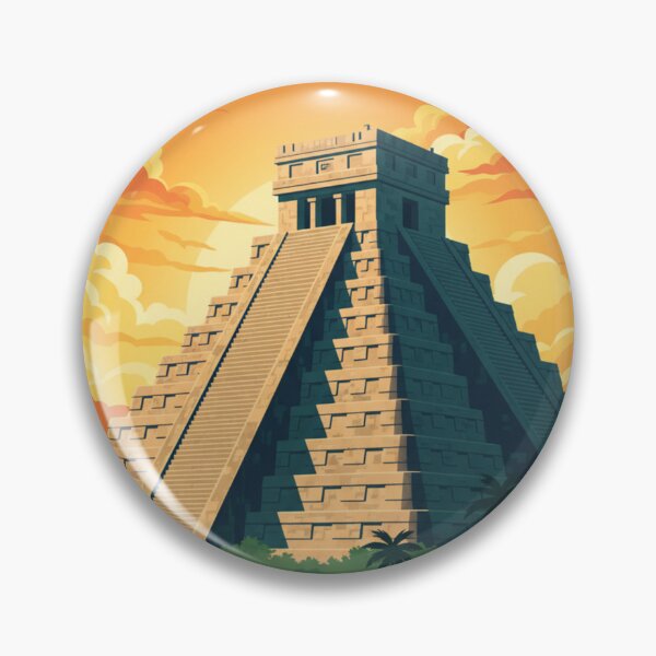 Item preview, Temple of Tikal at Mayan Dawn designed and sold by HeyHas.