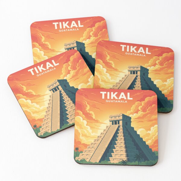 Item preview, Temple of Tikal at Mayan Dawn designed and sold by HeyHas.