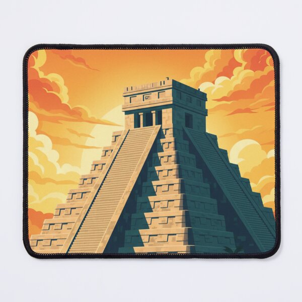 Item preview, Temple of Tikal at Mayan Dawn designed and sold by HeyHas.