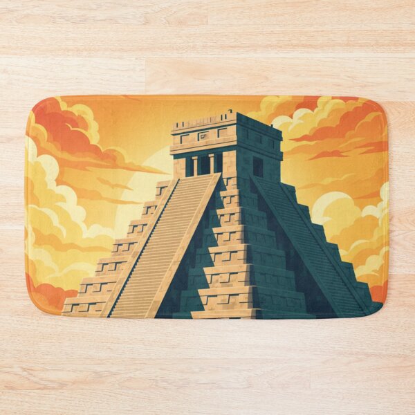 Item preview, Temple of Tikal at Mayan Dawn designed and sold by HeyHas.