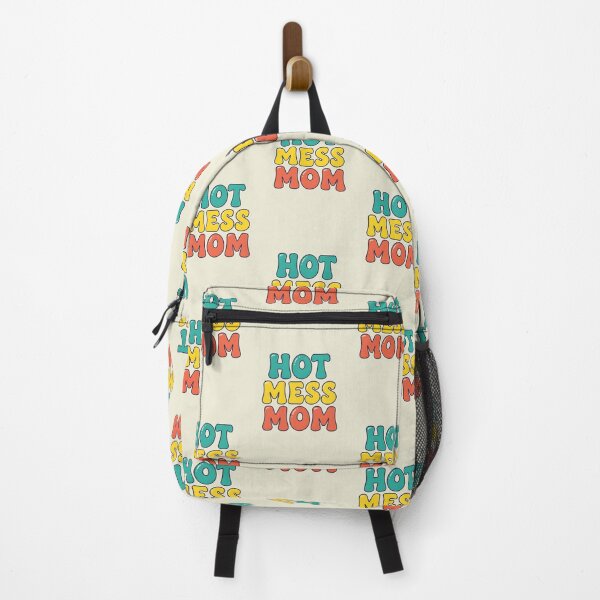 Item preview, Hot Mess Mom – Funny Typography Design designed and sold by Sea Gem.