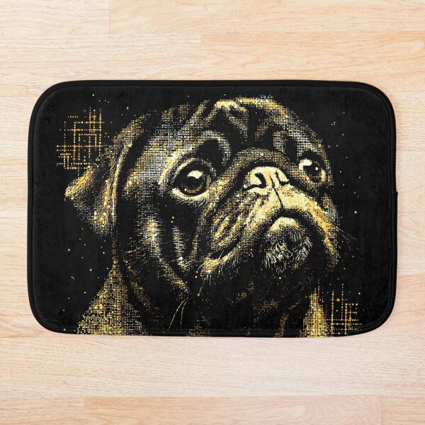 Item preview, Golden Pug designed and sold by ClubVacay.