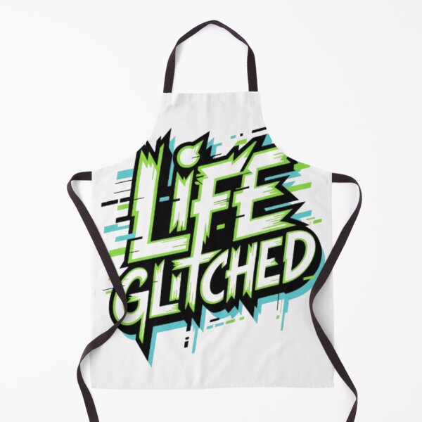 Item preview, Life Glitched – Neon Chaos Streetwear Graphic Tee designed and sold by NewUSShop.